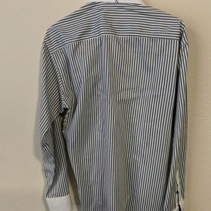 Bertigo stripped button up shirt